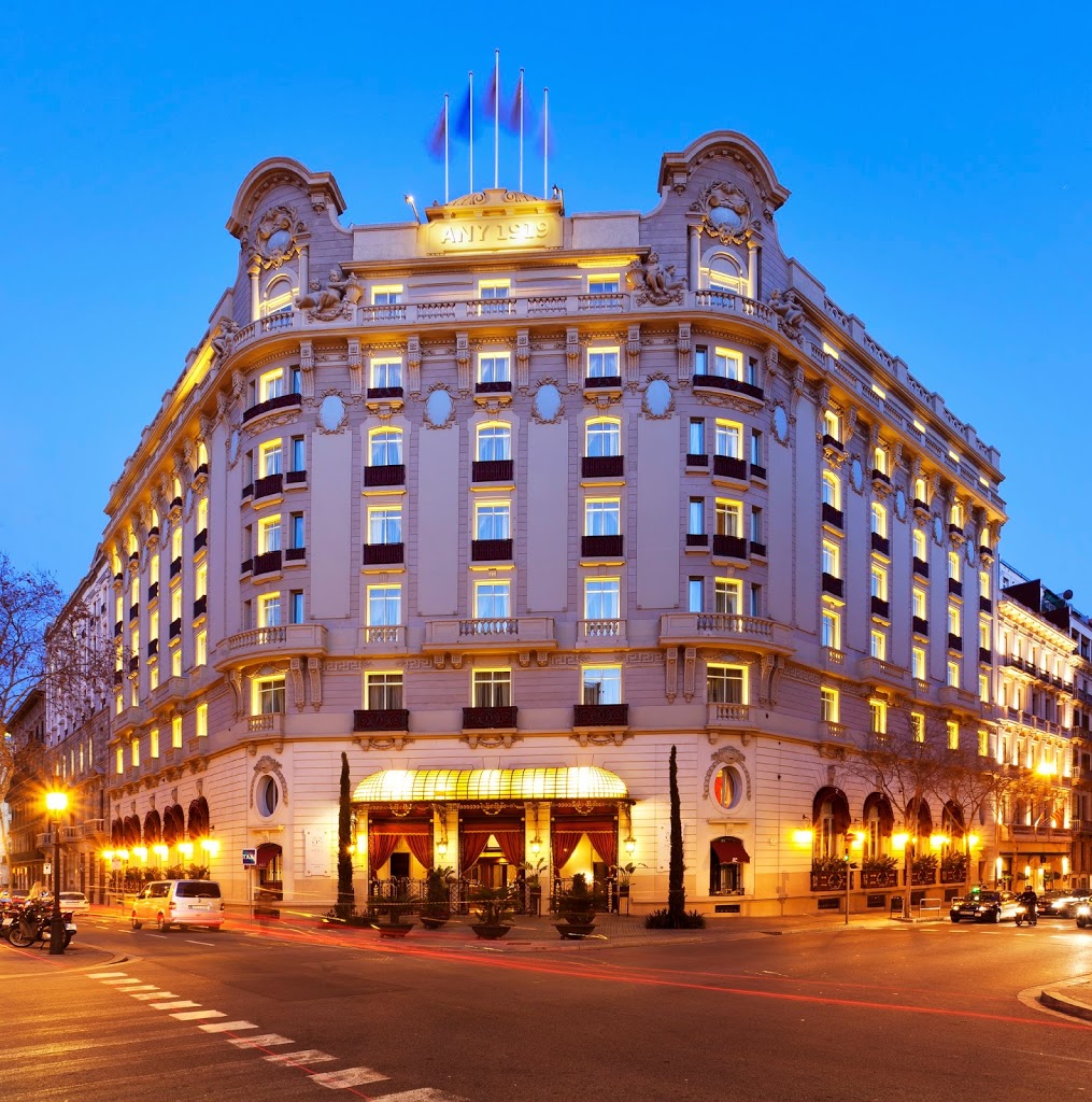 Luxury hotel El Palace in Barcelona