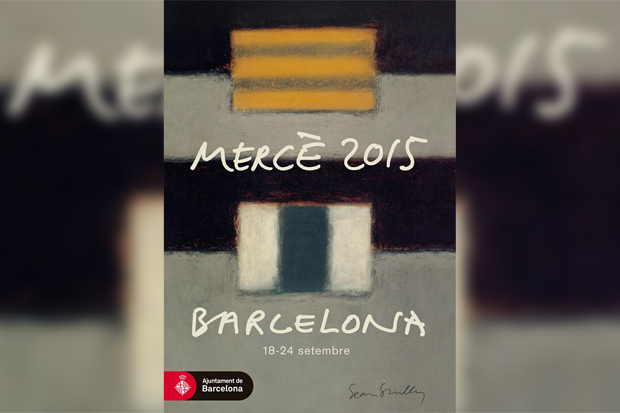 The official poster of La Merce 2015.