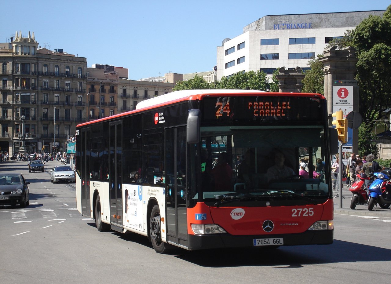 Bus 24, Park Guell, Barcelona Blog
