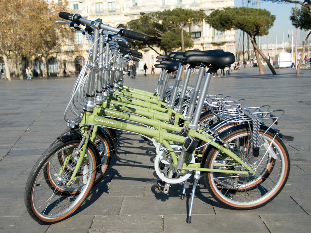 Dahon folding bikes, Barcelona Bike Tours, Barcelona Blog