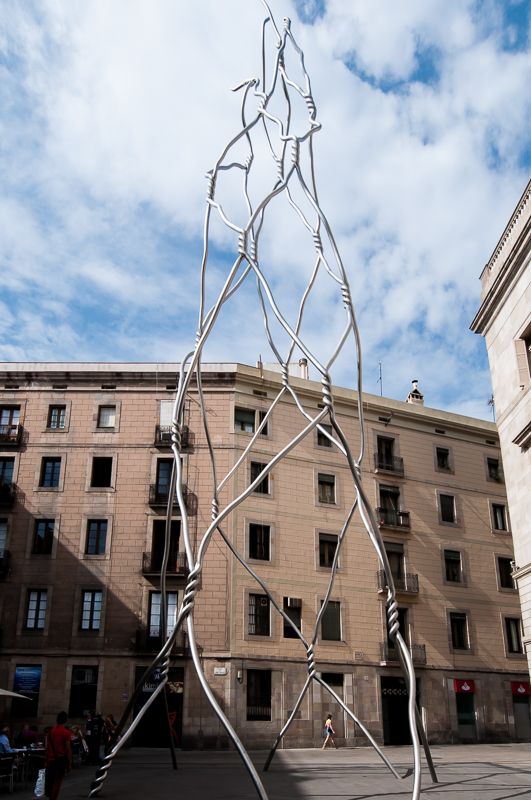 Castellers Sculpture, Barcelona Blog